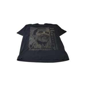Y2K Barrack Obama Two Tone 44th President T-Shirt *3XL TALL*